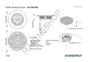Rokk Wireless SC-CW-02F Kablosuz Şarj Ünitesi