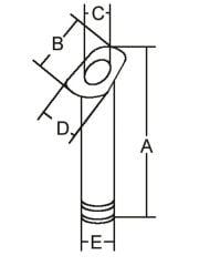 Kamış yuvası, plastik.