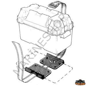Trem Akü/Tank Sabitleme Braketi