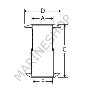 Plastik Firrar, 28-44mm Arası Uzun.Ayarlanabilir