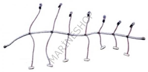 Yelken sarma lastiği (ahtapot) 8MMX300CM