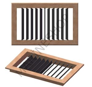 Hava çıkış ızgarası. Maun iki yönlü 356X152mm