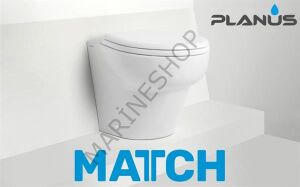 Match Cut 12V Beyaz Kısa Taş Thr. Kitli Tuvalet