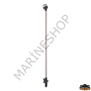 TREM DİREKLİ SİLYON FENERİ, 360°,  100 CM - SİYAH