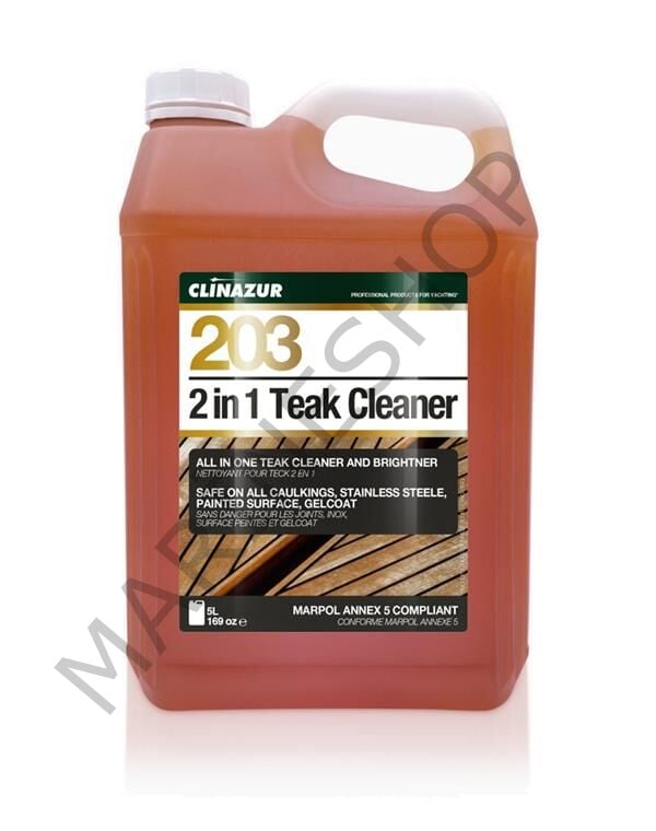 CLIN AZUR -203- 2 IN 1 TİK TEMİZLEYİCİ, 5 LT