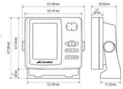 Condor 322 DC Balık Bulucu Türkçe Menü