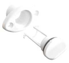 MİÇOZ, O-RİNGLİ. BEYAZ PLASTİK OVAL 54X33MM