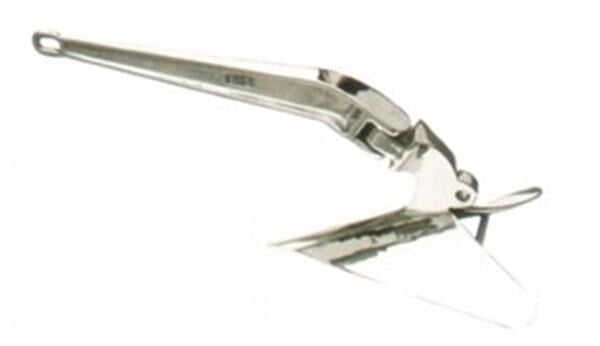 Pulluk tip çıpa, paslanmaz çelik 27KG