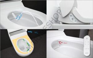 RELAX 24V GEBERİT TUVALET, BEYAZ, DUVARA MONTAJ