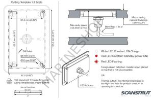 ROKK WIRELESS SURFACE 3 COIL 15W,12/24V KABL.ŞARJ