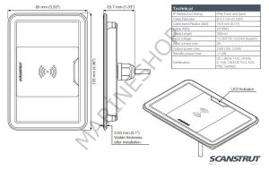 ROKK WIRELESS SURFACE 3 COIL 15W,12/24V KABL.ŞARJ