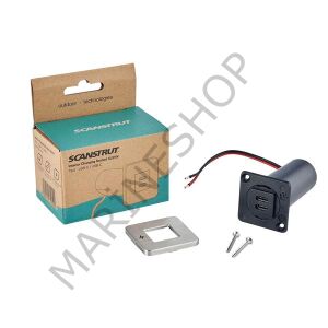 TILE-USB-C/USB-C ŞARJ SOKETİ, SİYAH ÇERÇEVE