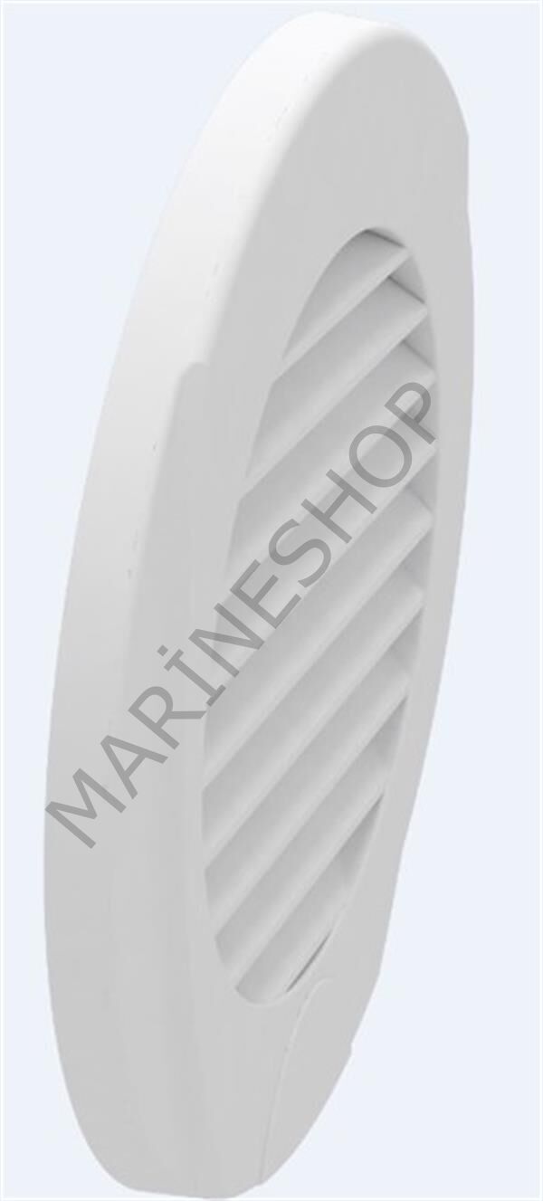 KABİN ÇIKIŞ MENFEZİ PLASTİK BEYAZ. Ø102mm