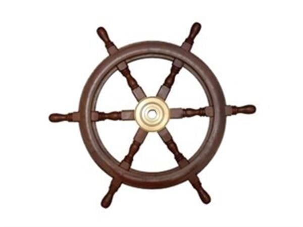 Ahşap Dümen Simidi 406mm