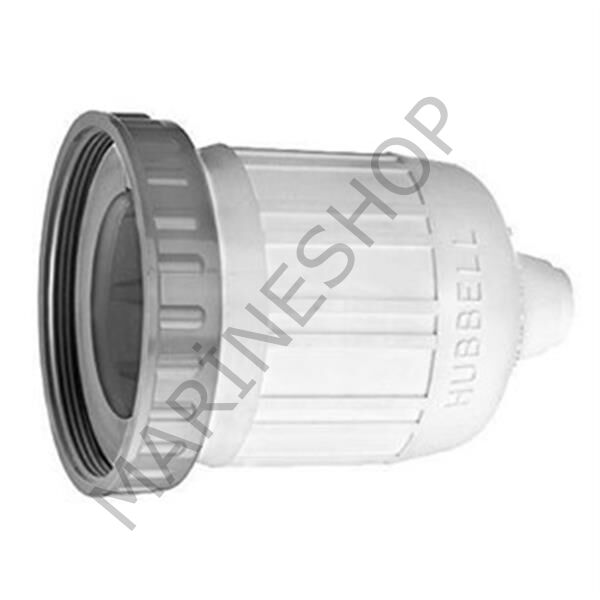 Hubbell 16/32A Fiş için Koruyucu Kılıf Pasolu Beyaz