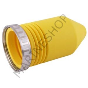 Hubbell 50/63 Amp paslanmaz çelik fiş için koruyucu kılıf.