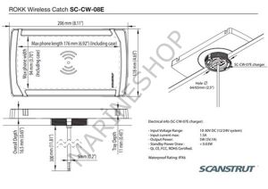 Rokk Wireless SC-CW-08FKablosuz Şarj Matı