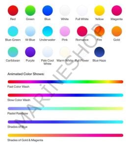 YPHOS MODEL 03 RGBW, SUALTI AYD. 12V/24V -14.200LM