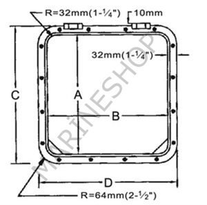 Düşük profilli hatch tek açılım 369x495
